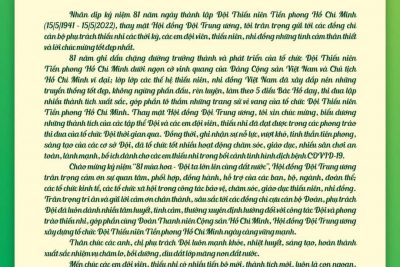 TUYÊN TRUYỀN THÁNG 5. NĂM HỌC: 2021-2022