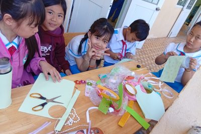 GIỜ RA CHƠI TRẢI NGHIỆM SÁNG TẠO – SÂN CHƠI BỔ ÍCH CHO HỌC SINH