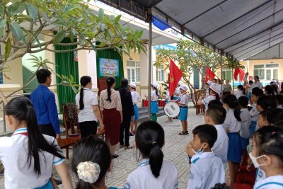 NGÀY HỘI THIẾU NHI VUI KHỎE-TIẾN BƯỚC LÊN ĐOÀN
