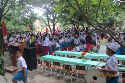Một số hình ảnh lễ khai giảng năm học 2016-2017