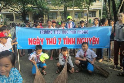 Một số hoạt động của Liên Đội Trường Tiểu học Phổ Phong