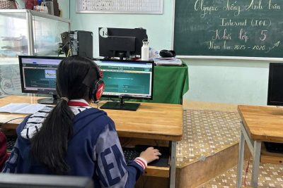 Cuộc thi Olympic Tiếng Anh trên Internet (IOE) cấp trường, năm học 2025 – 2026